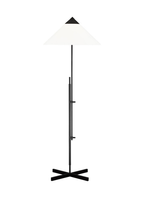 Visual Comfort Studio Franklin One Light Floor Lamp in Deep Bronze - KT1291BNZ1