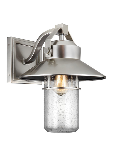 Visual Comfort Studio Boynton One Light Lantern in Painted Brushed Steel - OL13902PBS Visual Comfort Studio Boynton One Light Lantern in Painted Brushed Steel - OL13902PBS