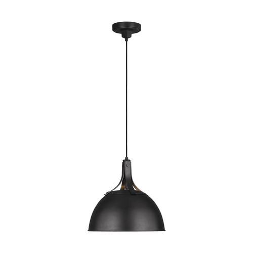 Visual Comfort Studio Logan One Light Pendant in Aged Iron - TP1061AI Visual Comfort Studio Logan One Light Pendant in Aged Iron - TP1061AI