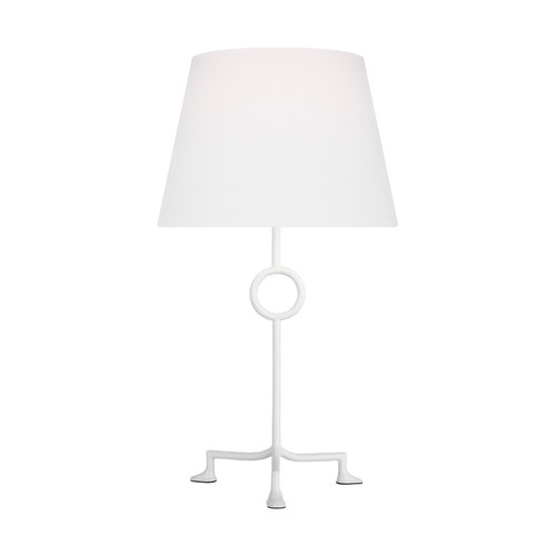 Visual Comfort Studio Montour One Light Table Lamp in Matte White - TFT1021MWT1 Visual Comfort Studio Montour One Light Table Lamp in Matte White - TFT1021MWT1