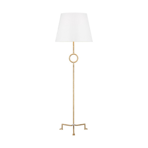 Visual Comfort Studio Montour One Light Floor Lamp in Coastal Gild - TFT1031CGD1