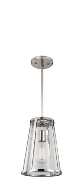 Visual Comfort Studio Harrow One Light Pendant in Polished Nickel - P1287PN Visual Comfort Studio Harrow One Light Pendant in Polished Nickel - P1287PN