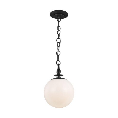 Visual Comfort Studio Capri One Light Pendant in Aged Iron - TP1031AI Visual Comfort Studio Capri One Light Pendant in Aged Iron - TP1031AI