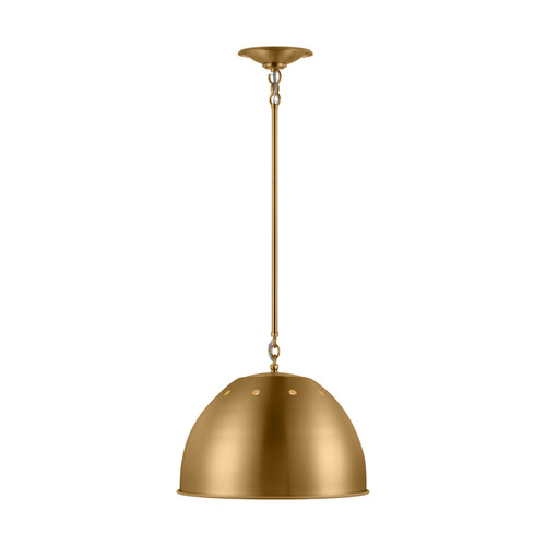Visual Comfort Studio Robbie One Light Pendant in Burnished Brass - TP1181BBS Visual Comfort Studio Robbie One Light Pendant in Burnished Brass - TP1181BBS