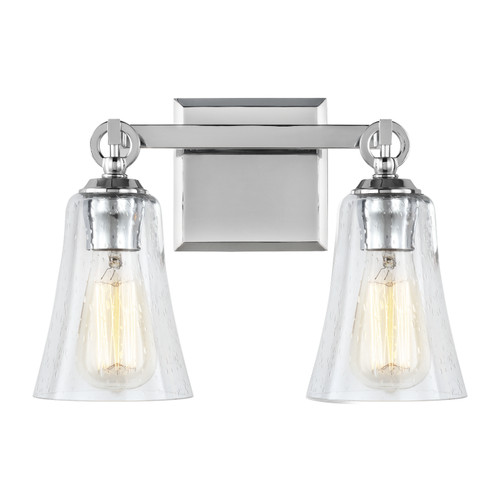 Visual Comfort Studio Monterro Two Light Vanity in Chrome - VS24702CH Visual Comfort Studio Monterro Two Light Vanity in Chrome - VS24702CH