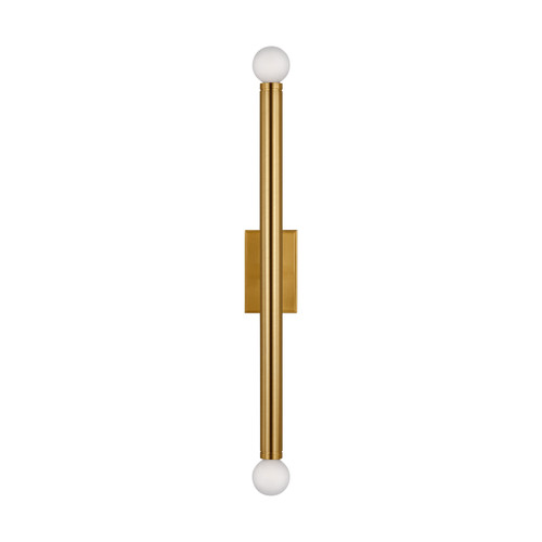Visual Comfort Studio Beckham Modern Two Light Wall Sconce in Burnished Brass - TW1132BBS Visual Comfort Studio Beckham Modern Two Light Wall Sconce in Burnished Brass - TW1132BBS