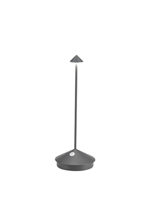 Zafferano Pina LED Table Lamp in Dark grey - LD0650N4 Zafferano Pina LED Table Lamp in Dark grey - LD0650N4