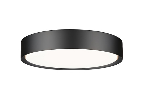 Z-Lite Kawan LED Flush Mount in Matte Black - 1014F16-MB-LED