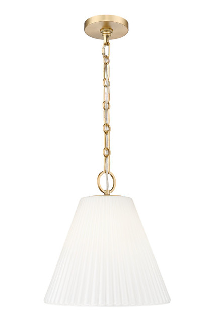 Z-Lite Alaric One Light Pendant in Modern Gold - 3042P14-MGLD