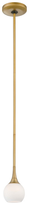 George Kovacs Pontil One Light Mini Pendant in Honey Gold - P1801-248