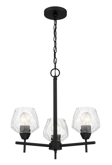 Minka-Lavery Camrin Three Light Chandelier in Coal - 2173-66A Minka-Lavery Camrin Three Light Chandelier in Coal - 2173-66A