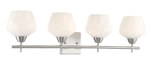 Minka-Lavery Camrin Four Light Bath in Brushed Nickel - 3174-84 Minka-Lavery Camrin Four Light Bath in Brushed Nickel - 3174-84