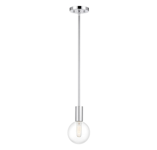 Savoy House Wright One Light Mini Pendant in Chrome - 7-3075-1-11 Savoy House Wright One Light Mini Pendant in Chrome - 7-3075-1-11