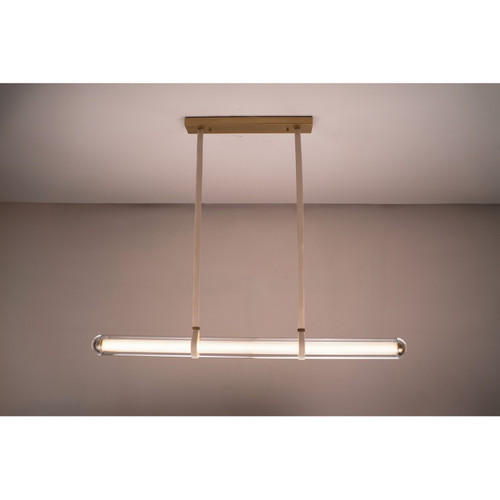 Avenue Lighting Nautilus LED Pendant in Aged Brass - HF7300-AB
