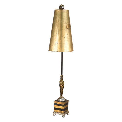 Lucas + McKearn Noma Luxe One Light Buffet Lamp in Black - TA1008