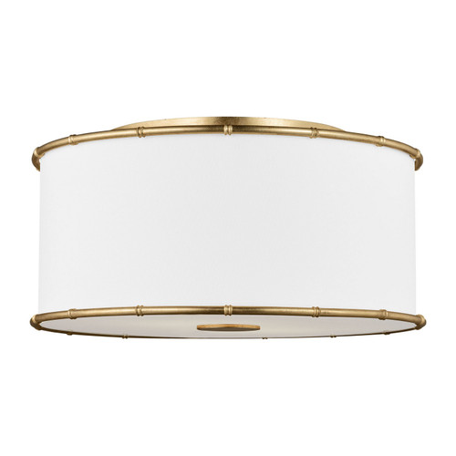 Visual Comfort Studio Aldric Two Light Flush Mount in Gild - AF1182GD Visual Comfort Studio Aldric Two Light Flush Mount in Gild - AF1182GD