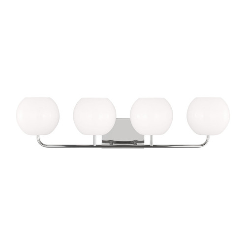 Generation Lighting Rory Four Light Vanity in Chrome - GLV1014EN3/CH Generation Lighting Rory Four Light Vanity in Chrome - GLV1014EN3/CH