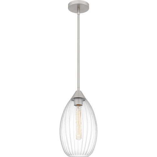 Quoizel Quoizel Piccolo Pendant One Light Mini Pendant in Brushed Nickel - QPP6756BN Quoizel Quoizel Piccolo Pendant One Light Mini Pendant in Brushed Nickel - QPP6756BN
