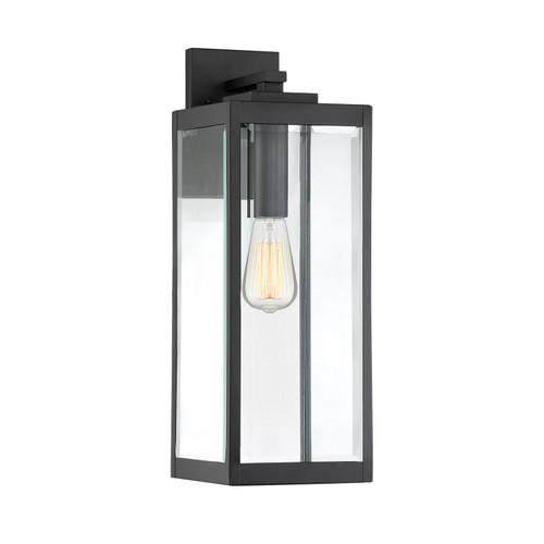 Quoizel Westover One Light Outdoor Wall Lantern in Earth Black - WVR8407EK