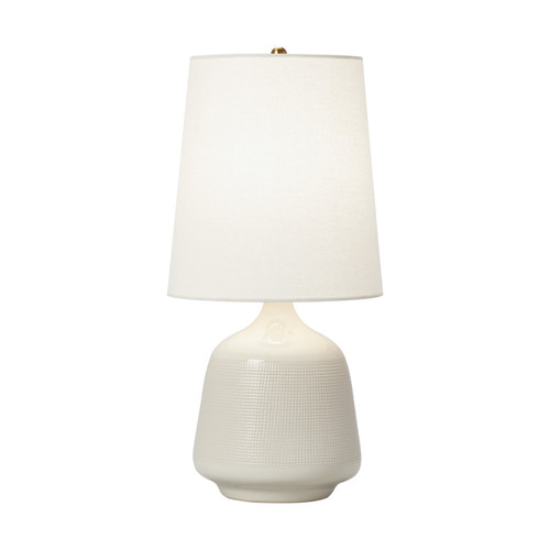 Visual Comfort Studio Ornella One Light Table Lamp in New White - AET1141NWH1 Visual Comfort Studio Ornella One Light Table Lamp in New White - AET1141NWH1
