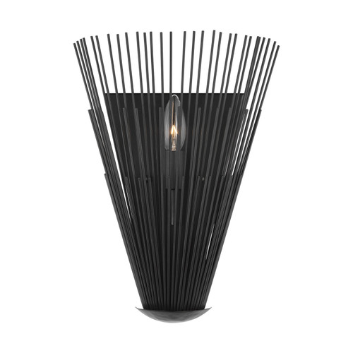 Visual Comfort Studio Helios Three Light Pocket Sconce in Aged Iron - AW1101AI Visual Comfort Studio Helios Three Light Pocket Sconce in Aged Iron - AW1101AI