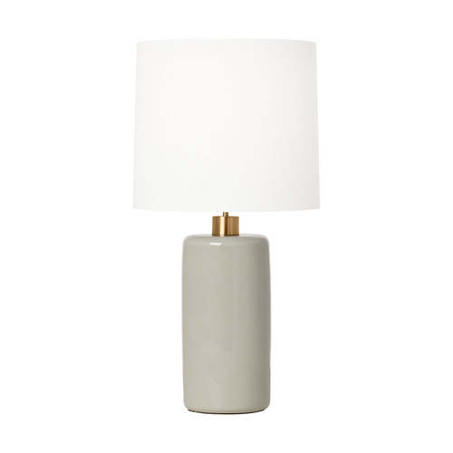 Visual Comfort Studio Shanghai One Light Table Lamp in Shellish Grey - BT1101SHG1 Visual Comfort Studio Shanghai One Light Table Lamp in Shellish Grey - BT1101SHG1