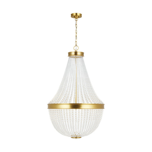 Visual Comfort Studio Summerhill 12 Light Chandelier in Burnished Brass - CC14812BBS Visual Comfort Studio Summerhill 12 Light Chandelier in Burnished Brass - CC14812BBS