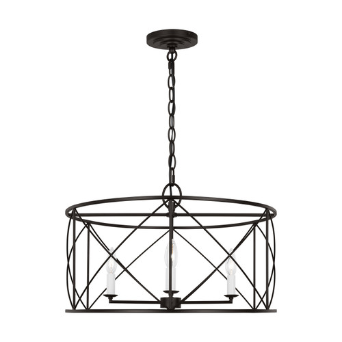 Visual Comfort Studio Beatrix Four Light Chandelier in Aged Iron - CC1634AI Visual Comfort Studio Beatrix Four Light Chandelier in Aged Iron - CC1634AI