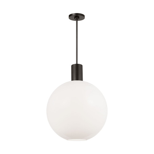 Visual Comfort Studio Colewood One Light Pendant in Midnight Black - DJP1191MBK Visual Comfort Studio Colewood One Light Pendant in Midnight Black - DJP1191MBK
