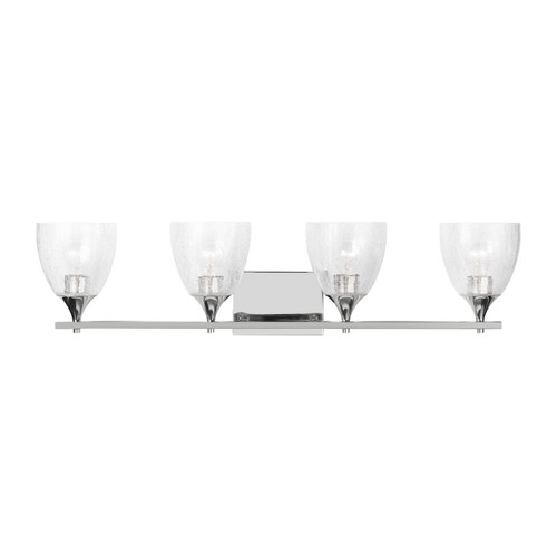 Visual Comfort Studio Toffino Four Light Vanity in Chrome - DJV1024CHCKG Visual Comfort Studio Toffino Four Light Vanity in Chrome - DJV1024CHCKG