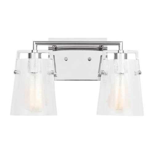 Visual Comfort Studio Crofton Two Light Vanity in Chrome - DJV1032CHCKG Visual Comfort Studio Crofton Two Light Vanity in Chrome - DJV1032CHCKG