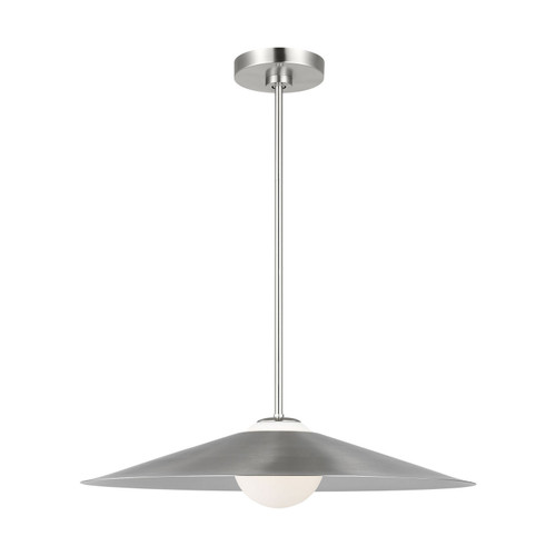 Visual Comfort Studio Astra One Light Pendant in Brushed Nickel - DJP1281BS Visual Comfort Studio Astra One Light Pendant in Brushed Nickel - DJP1281BS