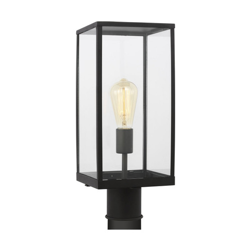 Visual Comfort Studio Howell One Light Post Lantern in Textured Black - DJO1041TXB Visual Comfort Studio Howell One Light Post Lantern in Textured Black - DJO1041TXB