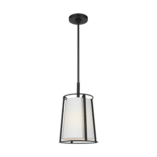 Visual Comfort Studio Cortes One Light Pendant in Midnight Black - DJP1011MBK Visual Comfort Studio Cortes One Light Pendant in Midnight Black - DJP1011MBK