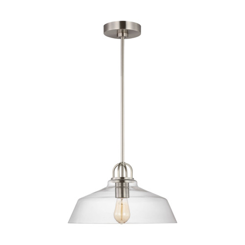 Visual Comfort Studio Payton One Light Pendant in Brushed Steel - DJP1121BS Visual Comfort Studio Payton One Light Pendant in Brushed Steel - DJP1121BS