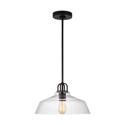 Visual Comfort Studio Payton One Light Pendant in Midnight Black - DJP1121MBK Visual Comfort Studio Payton One Light Pendant in Midnight Black - DJP1121MBK