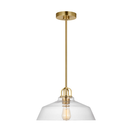 Visual Comfort Studio Payton One Light Pendant in Satin Brass - DJP1121SB Visual Comfort Studio Payton One Light Pendant in Satin Brass - DJP1121SB