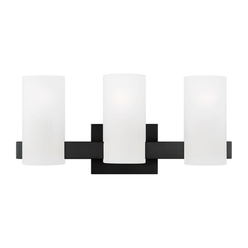 Visual Comfort Studio Rhode Three Light Vanity in Midnight Black - DJV1103MBK Visual Comfort Studio Rhode Three Light Vanity in Midnight Black - DJV1103MBK