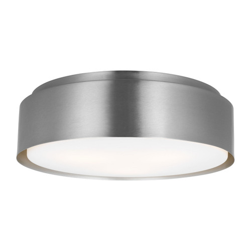 Visual Comfort Studio Dartmore Three Light Flush Mount in Brushed Nickel - DJF1063BS Visual Comfort Studio Dartmore Three Light Flush Mount in Brushed Nickel - DJF1063BS