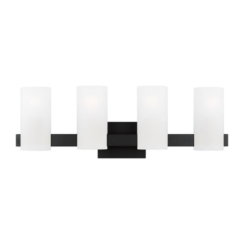 Visual Comfort Studio Rhode Four Light Vanity in Midnight Black - DJV1104MBK Visual Comfort Studio Rhode Four Light Vanity in Midnight Black - DJV1104MBK
