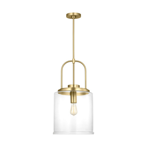 Visual Comfort Studio Anders One Light Pendant in Satin Brass - GLP1051SB Visual Comfort Studio Anders One Light Pendant in Satin Brass - GLP1051SB