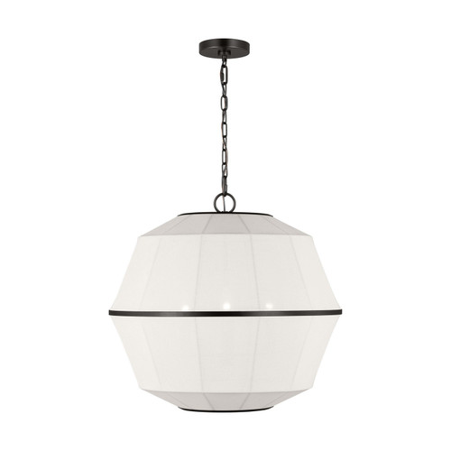 Visual Comfort Studio Hikari Three Light Lantern in Aged Iron - EP1463AI Visual Comfort Studio Hikari Three Light Lantern in Aged Iron - EP1463AI