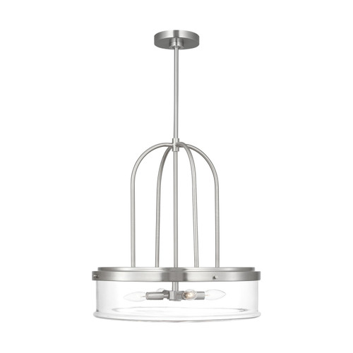 Visual Comfort Studio Anders Four Light Pendant in Brushed Nickel - GLP1064BS Visual Comfort Studio Anders Four Light Pendant in Brushed Nickel - GLP1064BS