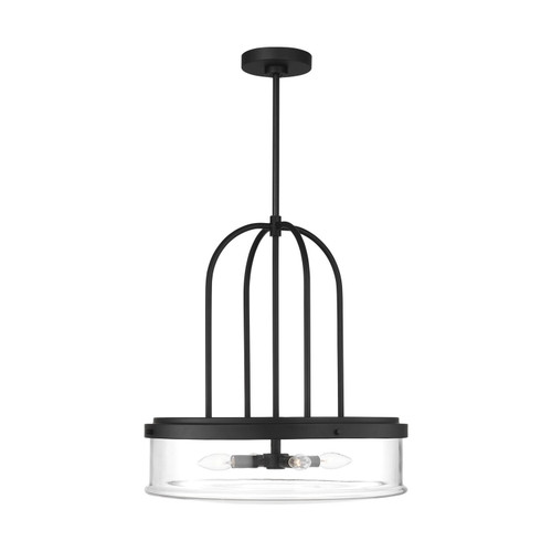 Visual Comfort Studio Anders Four Light Pendant in Midnight Black - GLP1064MBK Visual Comfort Studio Anders Four Light Pendant in Midnight Black - GLP1064MBK
