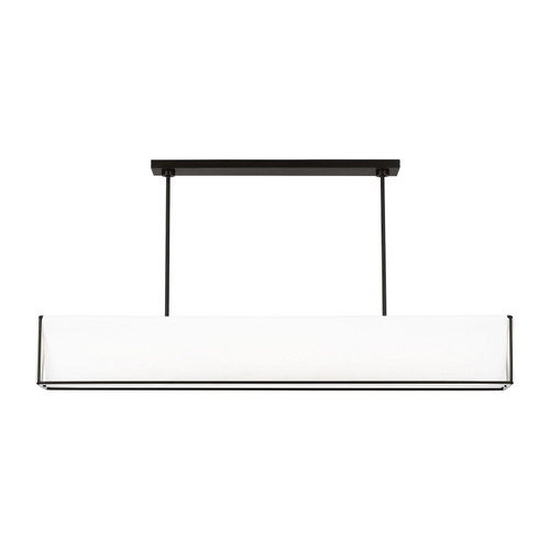 Visual Comfort Studio Velero LED Linear Chandelier in Aged Iron - KC1151AI Visual Comfort Studio Velero LED Linear Chandelier in Aged Iron - KC1151AI