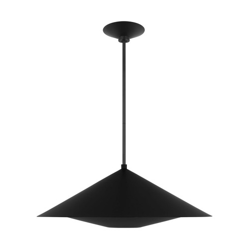 Visual Comfort Studio Echo One Light Pendant in Midnight Black - KP1171MBK Visual Comfort Studio Echo One Light Pendant in Midnight Black - KP1171MBK
