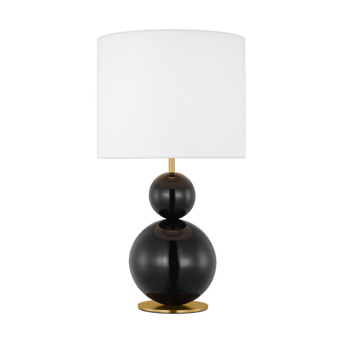 Visual Comfort Studio Suki One Light Table Lamp in Gloss Black - KST1221GBK1 Visual Comfort Studio Suki One Light Table Lamp in Gloss Black - KST1221GBK1