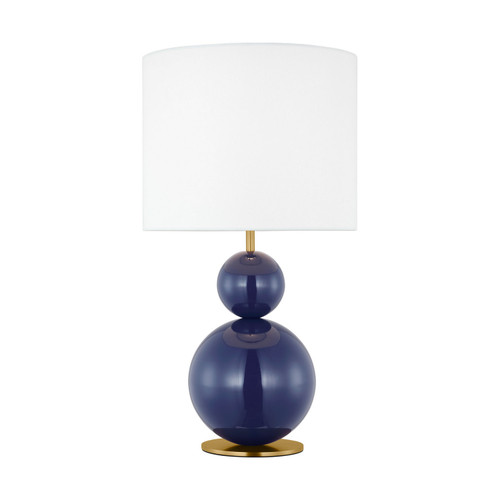 Visual Comfort Studio Suki One Light Table Lamp in Navy - KST1221NVY1