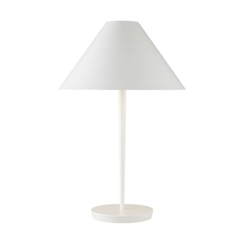 Visual Comfort Studio Contra One Light Table Lamp in Soft Linen - KT1461SLN