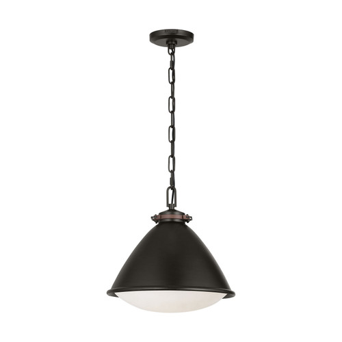 Visual Comfort Studio Hayward One Light Pendant in Aged Iron - LP1111AI Visual Comfort Studio Hayward One Light Pendant in Aged Iron - LP1111AI